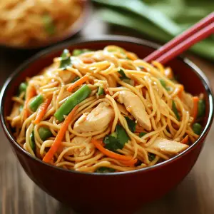 Easy Chicken Lo Mein Recipe for Home Cooking: A Delicious, Quick Meal