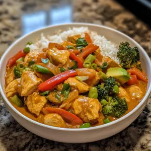 Slow Cooker Thai Red Curry Chicken and Veggies: A Flavorful, Easy Meal