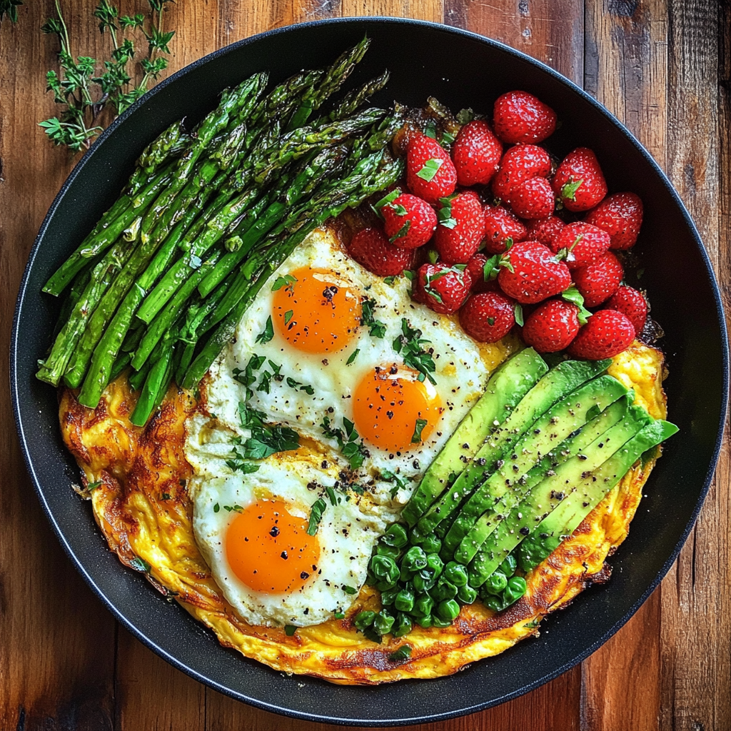 Spring Omelette Recipe: A Fresh and Flavorful Spring Breakfast